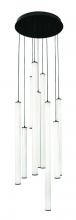  CADP99L30UDBKRND9 - Caden 9 Light LED Round Pendant