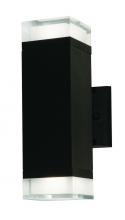  EDDW0612LAJMVBK - Edmund 2 Light LED Outdoor Sconce