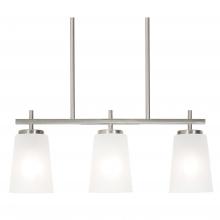  JNNP0523MBSN - Joanna 3 Light Linear Pendant