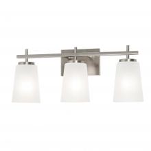  JNNV2209MBSN - JOANNA VANITY MEDIUM BASE; SATIN NICKEL; FROSTED