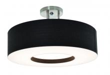  MCF1214LAJUD-BKSF - Montclair 13" LED Semi-Flush