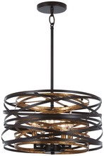  4675-111 - Vortic Flow - 5 Light Pendant (Convertible to Semi Flush)