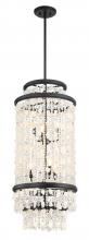  6704-66 - Shimmering Elegance - 6 Light Foyer Pendant