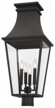  7996-66 - Gloucester - 4 Light Outdoor Post Mount 12"