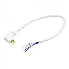  NAL-811/72W - 72" Side Power Line Cable Open Wire for Lightbar Silk, Right, White