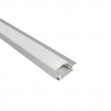  NATL2-C23A - 4' Shallow Channel with Wings for COB Tape Light, Aluminum Finish