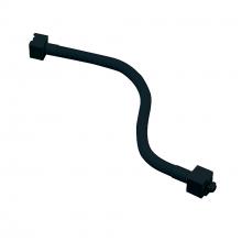  NT-330B/J - 18" Flexible Extension Rod, 1 or 2 Circuit Track, J-Style, Black