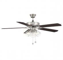 Savoy House Meridian CA M2022BNRV - 52" 3-Light Ceiling Fan in Brushed Nickel