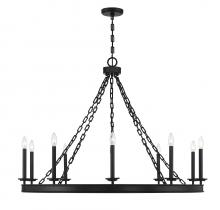  1-4405-10-89 - Seville 10-Light Chandelier in  Matte Black