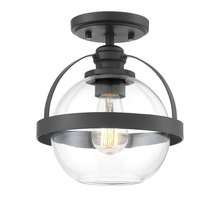  6-7200-1-89 - Pendleton 1-Light Ceiling Light in 
Matte Black