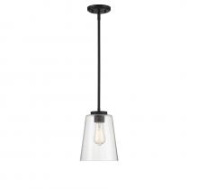  7-1027-1-89 - Calhoun 1-Light Pendant in Matte Black