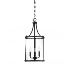  7-1040-3-BK - Penrose 3-Light Pendant in Black