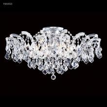  91808S2GT - Maria Theresa 3 Light Flush Mount