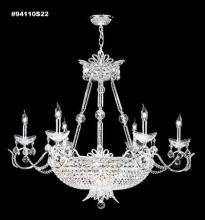  94110GA22-55 - Princess Chandelier with 6 Lights; Gold Accents Only