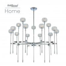  511675CH - Mae (10 + 5) Light 2 Tier Chandelier