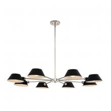  514173BPN - Bruno 8 Light Chandelier