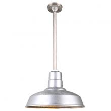  H-QSN15114-SA-96/QSN24ST3-96/QSNHSC-96 - 14" Ceiling Stem Light