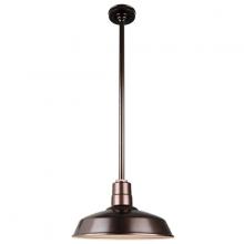  H-QSN15116-SA-145/QSN36ST3-145/QSNHSC-145 - 16" Ceiling Stem Light