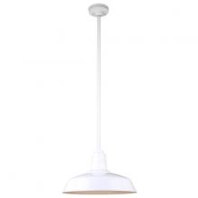  H-QSN15116-SA-93/QSN36ST3-93/QSNHSC-93 - 16" Ceiling Stem Light