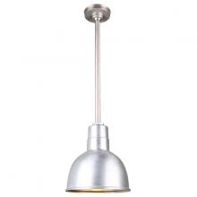  H-QSN16110-SA-96/QSN12ST3-96/QSNHSC-96 - 10" Ceiling Stem Light