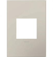  AWP1G2GG4 - adorne® Greige One-Gang Screwless Wall Plate with Microban®