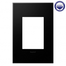  AWP1G3GR4 - adorne® Graphite One-Gang-Plus Screwless Wall Plate with Microban®