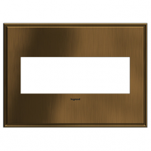  AWC3GCOF4 - adorne® Coffee Three-Gang Screwless Wall Plate