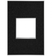  AWM1G2BLS4 - adorne® Black Stainless One-Gang Screwless Wall Plate