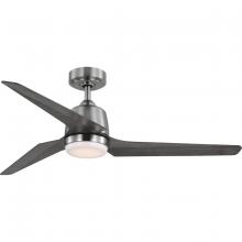  P250094-009-30 - Upshur Collection 52 in. Brushed Nickel Transitional Ceiling Fan with LED Light Kit