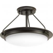  P350064-129-30 - Apogee Collection 15" LED Semi-Flush/Convertible