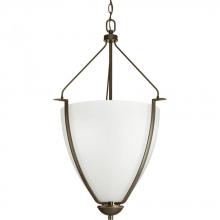  P3969-20W - Bravo Collection Three-Light Large Foyer Bowl