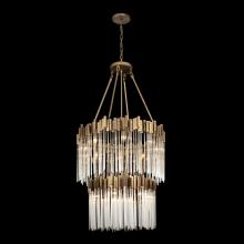  309C14HG - Matrix 14-Lt 2-Tier Chandelier - Havana Gold