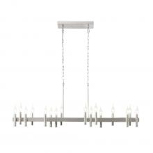  357N16SN - Collette 16-Lt Linear Pendant - Satin Nickel