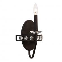  363W01CB - Monroe 1-Lt Sconce - Carbon