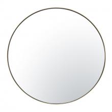  458MI30GO - Tablet 30-in Round Wall Mirror - Gold