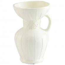  10673 - Ravine Vase|White-Medium