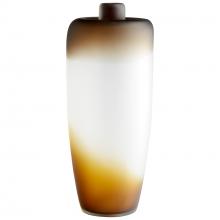  10858 - Jaxon Vase|Amber Swirl-SM