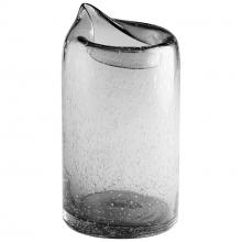  11086 - Oxtail Vase|Clear - Large