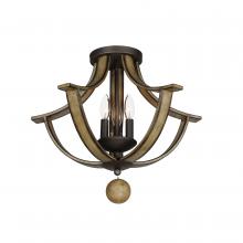  20343DWAR - Basque-Semi-Flush Mount