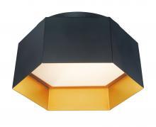  30330BKGLD - Honeycomb-Flush Mount