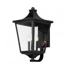  40237CLBK - Sutton Place VX-Outdoor Wall Mount