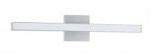  10124BNK-LED - Trim 1 Light 24" LED Vanity in Brushed Polished Nickel