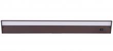  CUC1030-BZ-LED - 30" Under Cabinet LED Light Bar in Bronze