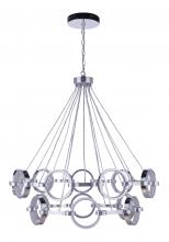  59315-CH-LED - Context 15 Light LED Chandelier in Chrome