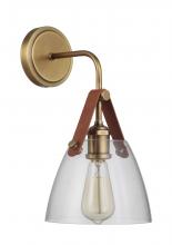  51361-VB - Hagen 1 Light Wall Sconce in Vintage Brass