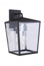  ZA4634-MN - Olsen 3 Light Large Outdoor Wall Lantern in Midnight