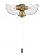  LK2902-SB - 2 Light Bowl Light Kit in Satin Brass