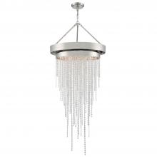  CLA-A3207-PN-CL-MWP - Clarksen 6 Light Polished Nickel Chandelier