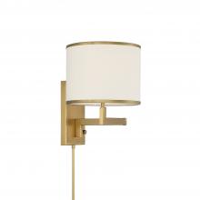  MAD-B4101-AG - Madison 1 Light Aged Brass Task Sconce