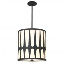  ROY-805-BK - Royston 4 Light Black Mini Chandelier